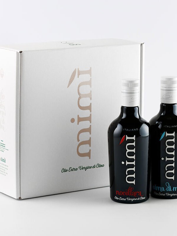 Confezione regalo olio 2 bottiglie - Olio Mimì