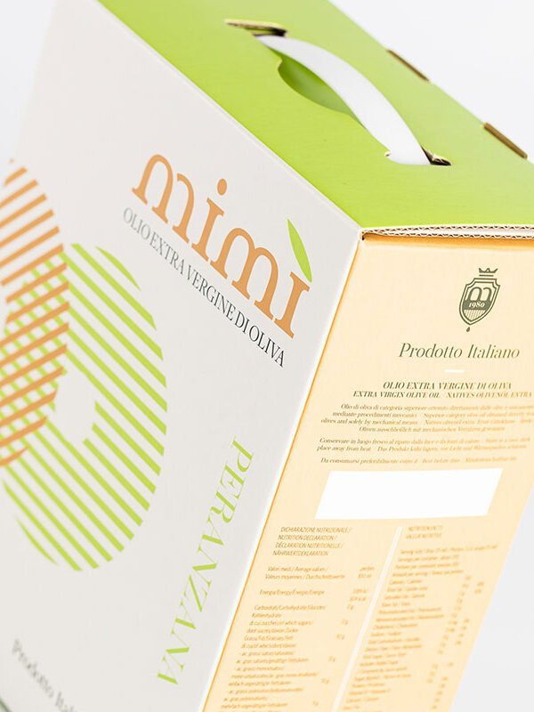 olio extravergine di oliva peranzana bag in box