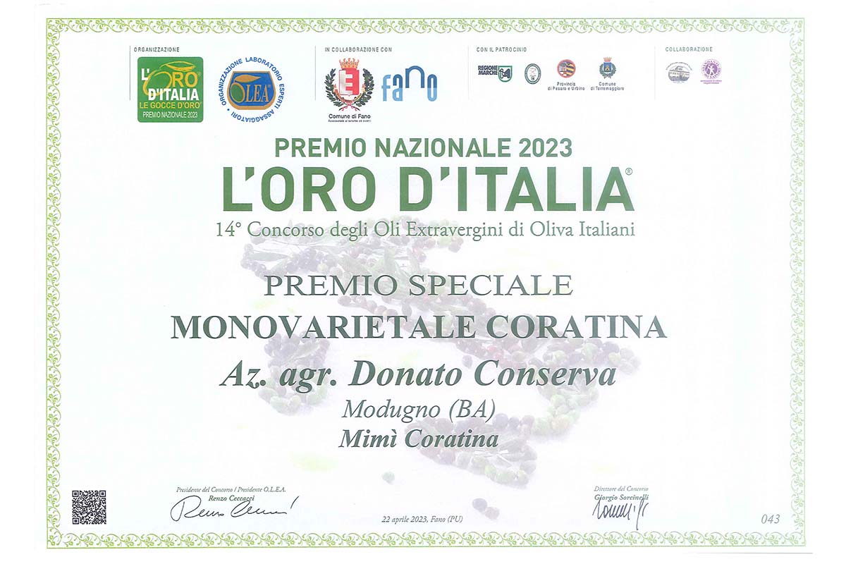 premi_oro_italia_2023_premio_speciale_coratina